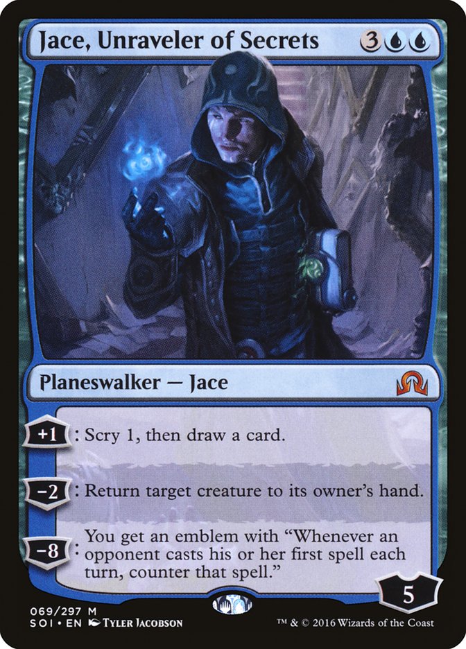 Jace, Unraveler of Secrets [Shadows over Innistrad] | Gear Gaming Fayetteville