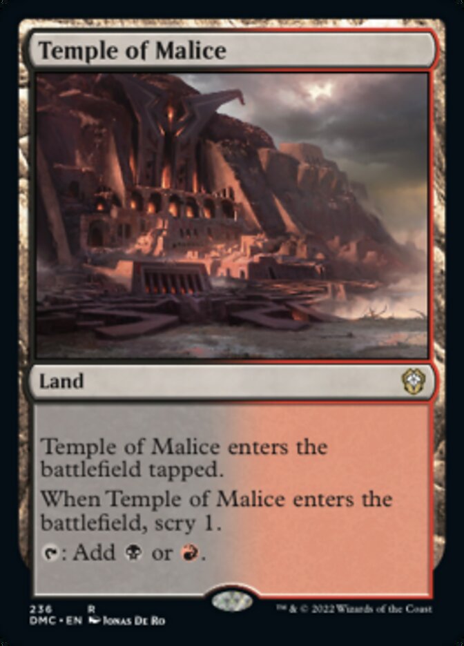 Temple of Malice [Dominaria United Commander] | Gear Gaming Fayetteville