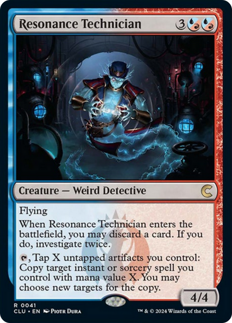 Resonance Technician [Ravnica: Clue Edition] | Gear Gaming Fayetteville