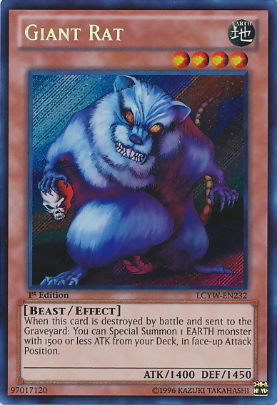 Giant Rat [LCYW-EN232] Secret Rare | Gear Gaming Fayetteville