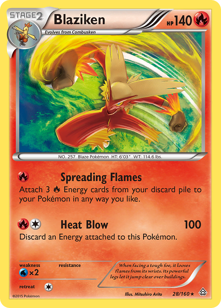 Blaziken (28/160) [XY: Primal Clash] | Gear Gaming Fayetteville