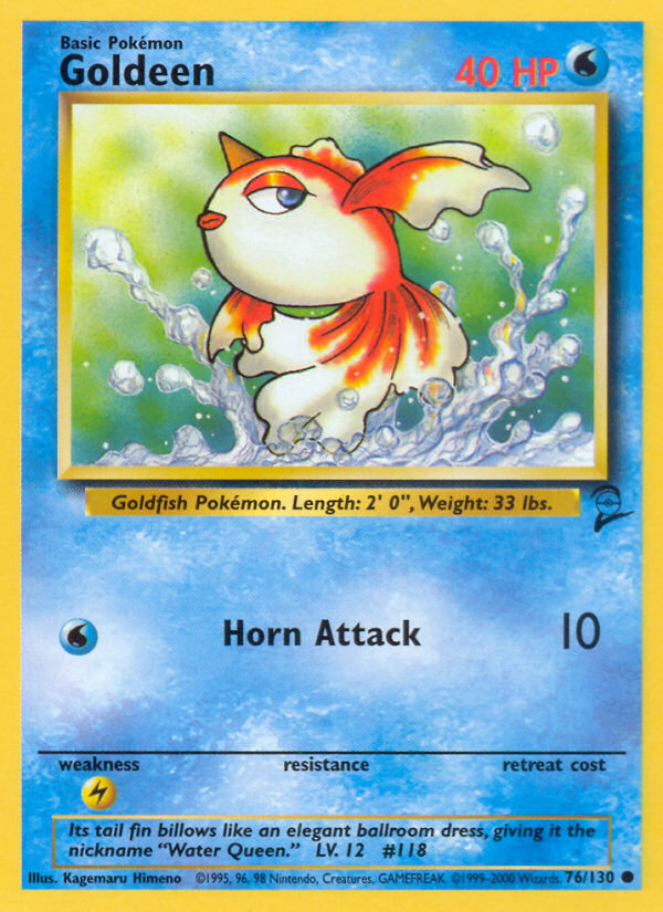 Goldeen (76/130) [Base Set 2] | Gear Gaming Fayetteville