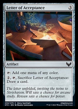 Letter of Acceptance [Strixhaven: School of Mages] | Gear Gaming Fayetteville