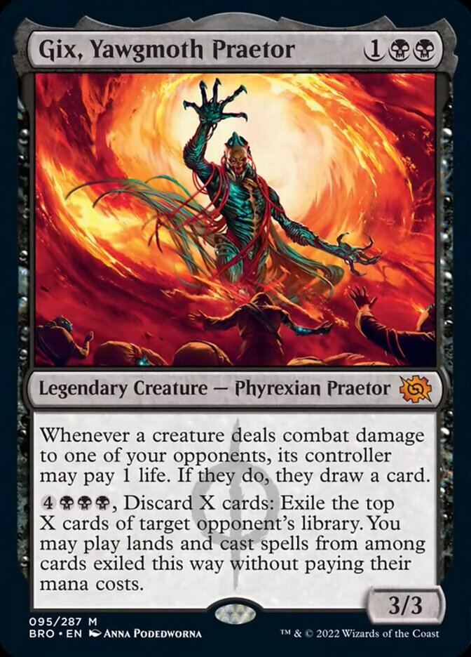 Gix, Yawgmoth Praetor [The Brothers' War] | Gear Gaming Fayetteville