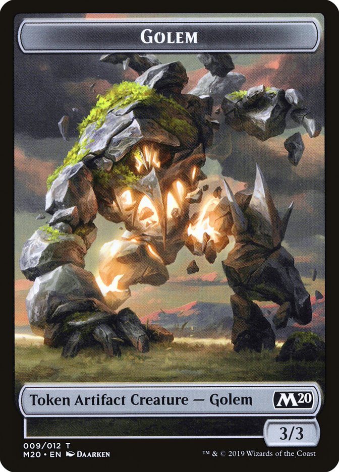 Golem Token [Core Set 2020 Tokens] | Gear Gaming Fayetteville