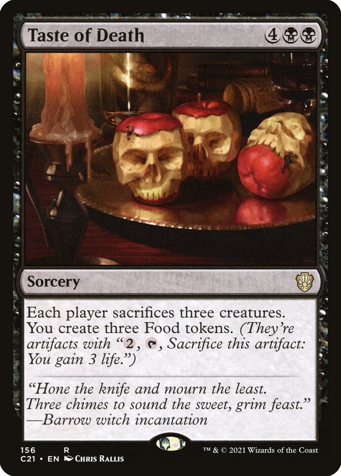 Taste of Death [Commander 2021] | Gear Gaming Fayetteville