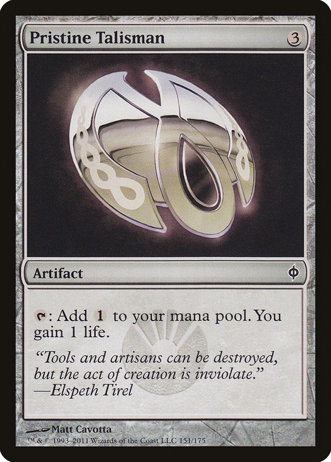 Pristine Talisman [New Phyrexia] | Gear Gaming Fayetteville