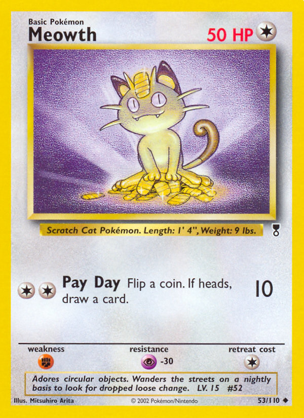 Meowth (53/110) [Legendary Collection] | Gear Gaming Fayetteville