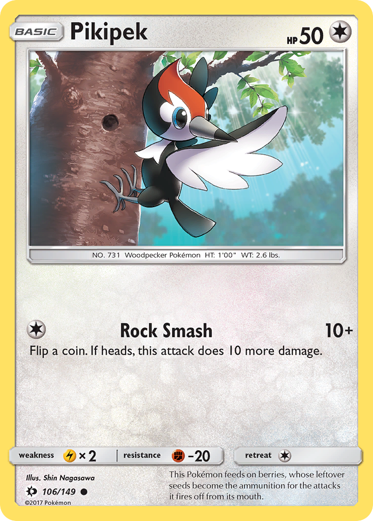 Pikipek (106/149) [Sun & Moon: Base Set] | Gear Gaming Fayetteville