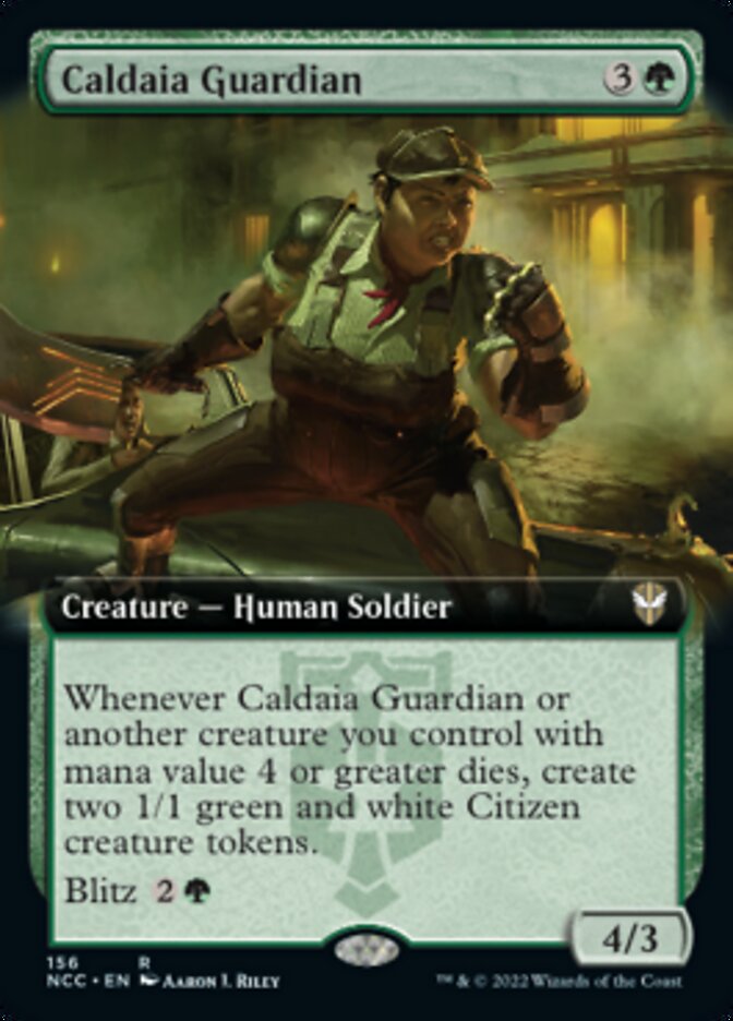 Caldaia Guardian (Extended Art) [Streets of New Capenna Commander] | Gear Gaming Fayetteville