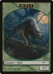 Human // Wolf Double-Sided Token [Friday Night Magic 2012] | Gear Gaming Fayetteville