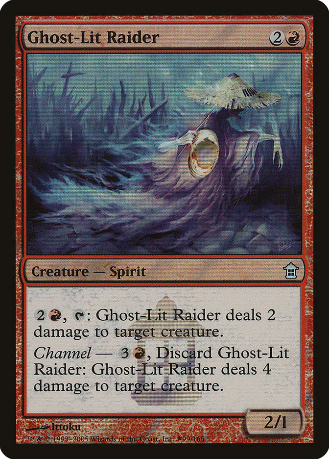 Ghost-Lit Raider [Saviors of Kamigawa Promos] | Gear Gaming Fayetteville