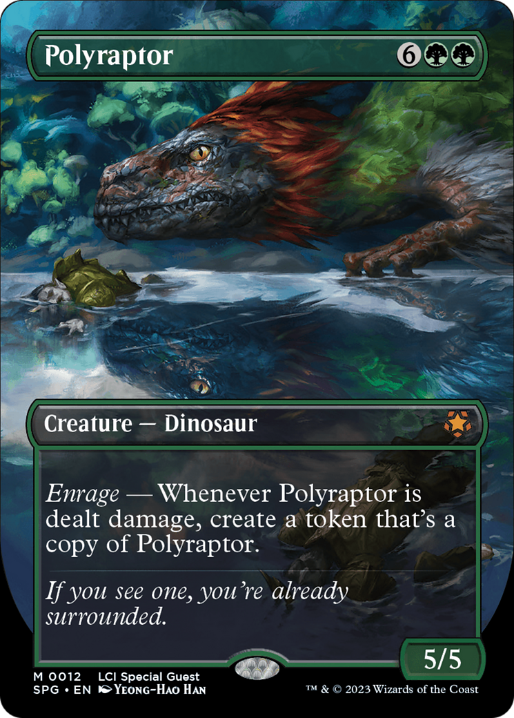 Polyraptor (Borderless) [The Lost Caverns of Ixalan Special Guests] | Gear Gaming Fayetteville