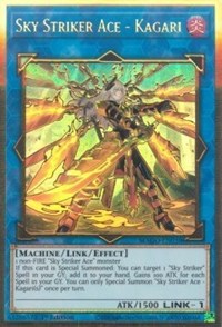 Sky Striker Ace - Kagari (Alternate Art) [MAGO-EN038] Gold Rare | Gear Gaming Fayetteville