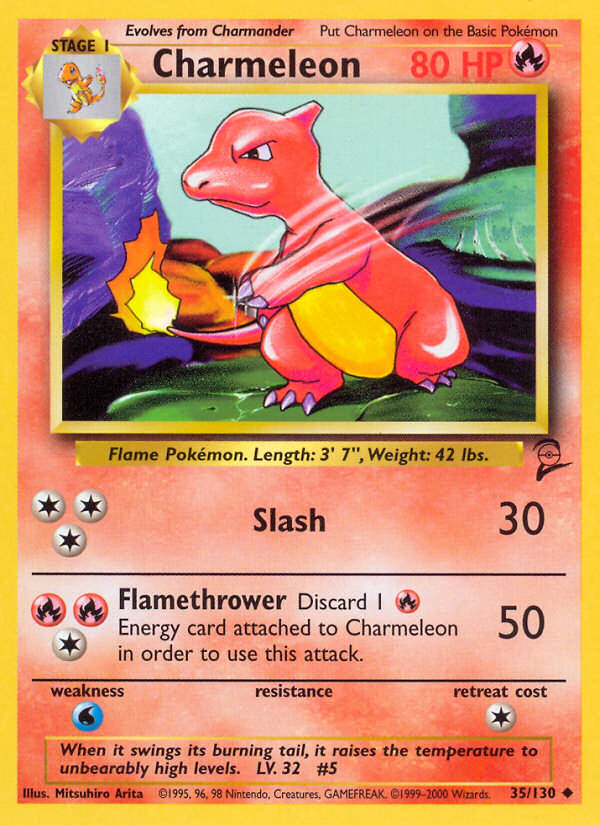 Charmeleon (35/130) [Base Set 2] | Gear Gaming Fayetteville