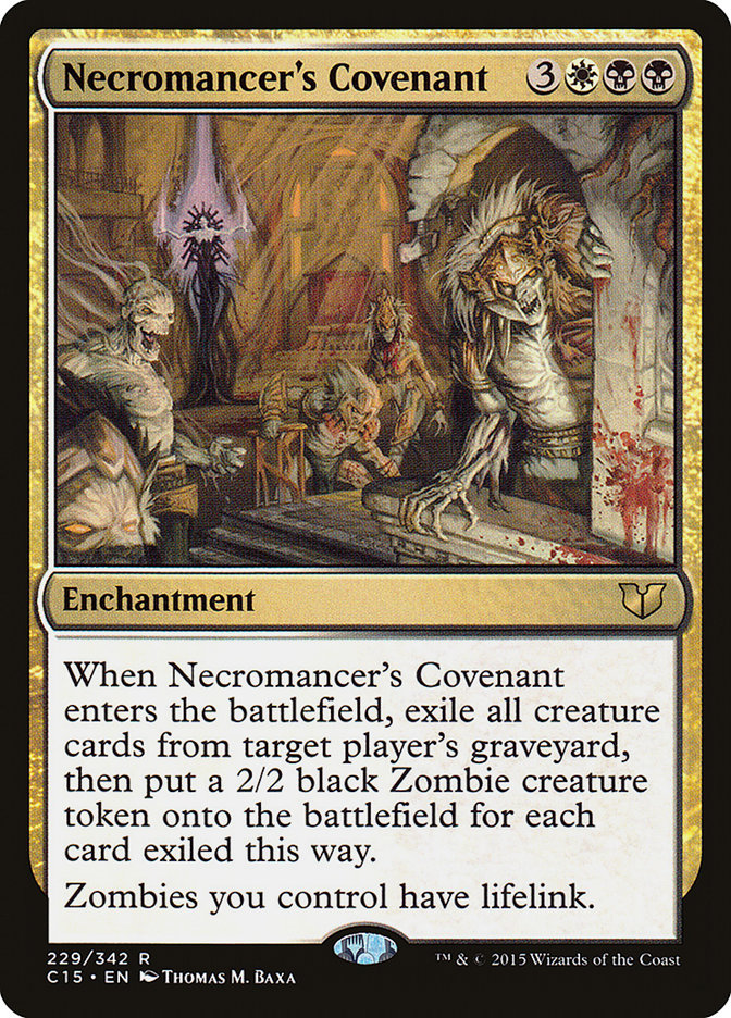 Necromancer's Covenant [Commander 2015] | Gear Gaming Fayetteville