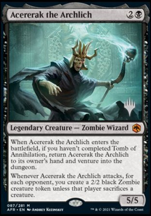 Acererak the Archlich (Promo Pack) [Dungeons & Dragons: Adventures in the Forgotten Realms Promos] | Gear Gaming Fayetteville