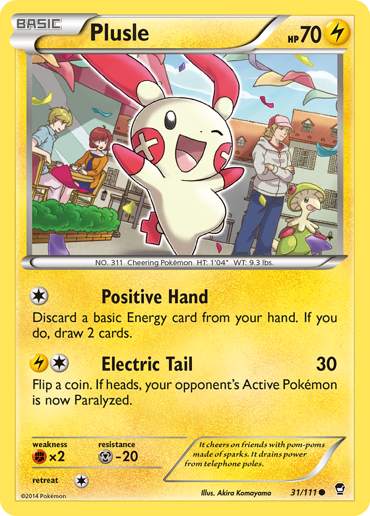 Plusle (31/111) [XY: Furious Fists] | Gear Gaming Fayetteville