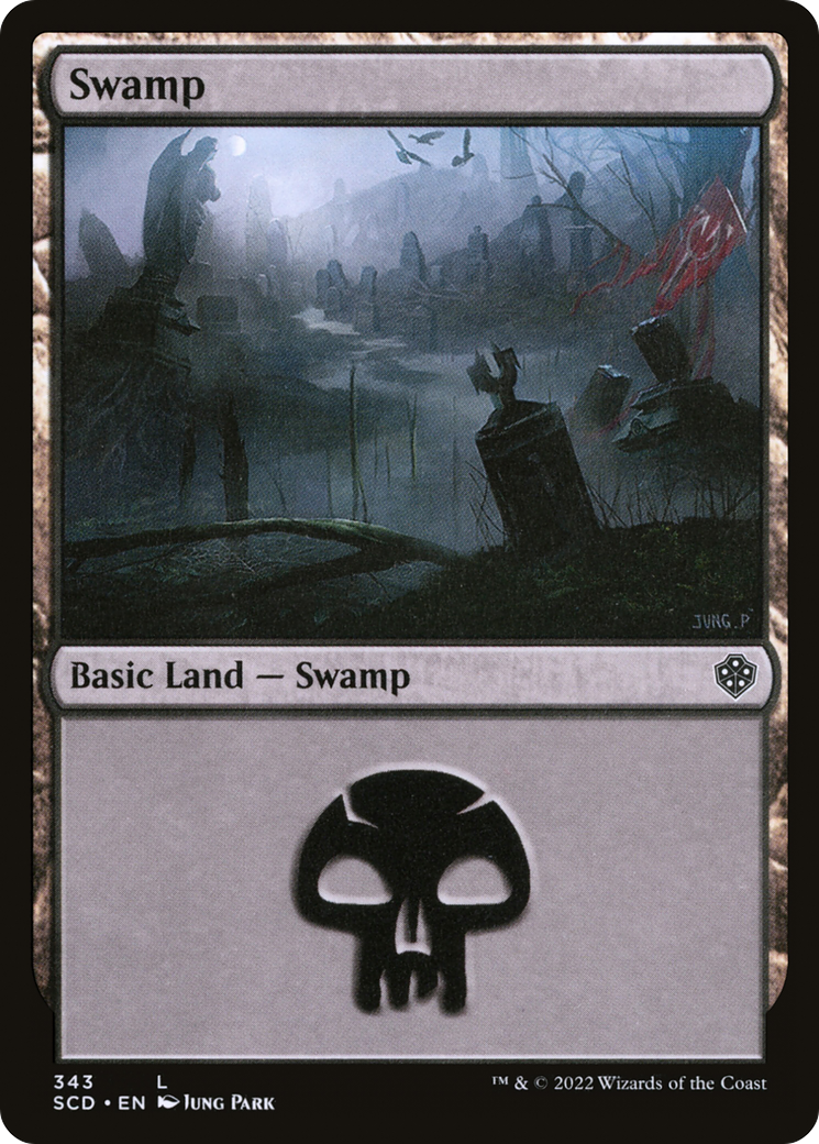 Swamp (343) [Starter Commander Decks] | Gear Gaming Fayetteville