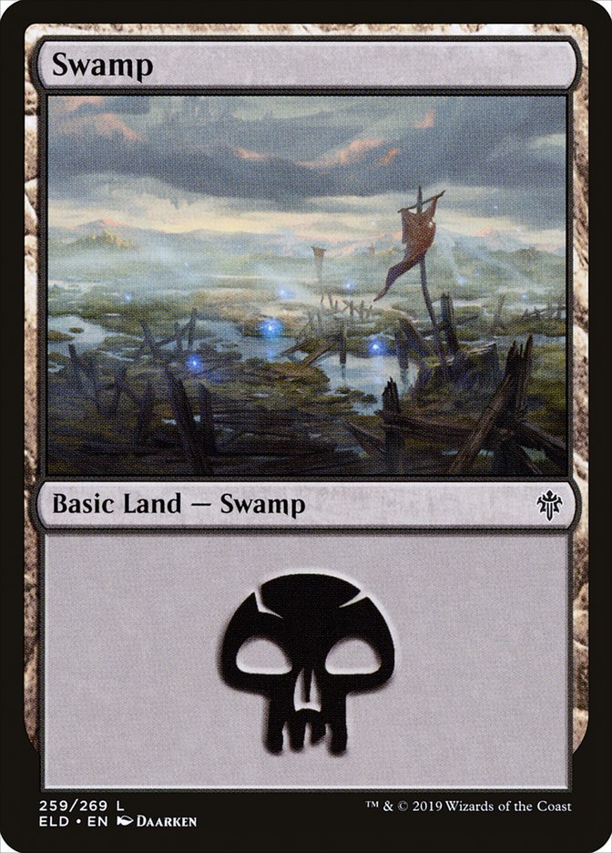 Swamp (259) [Throne of Eldraine] | Gear Gaming Fayetteville