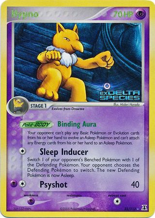 Hypno (23/113) (Stamped) [EX: Delta Species] | Gear Gaming Fayetteville