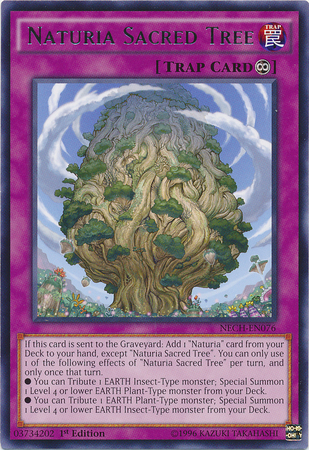 Naturia Sacred Tree [NECH-EN076] Rare | Gear Gaming Fayetteville