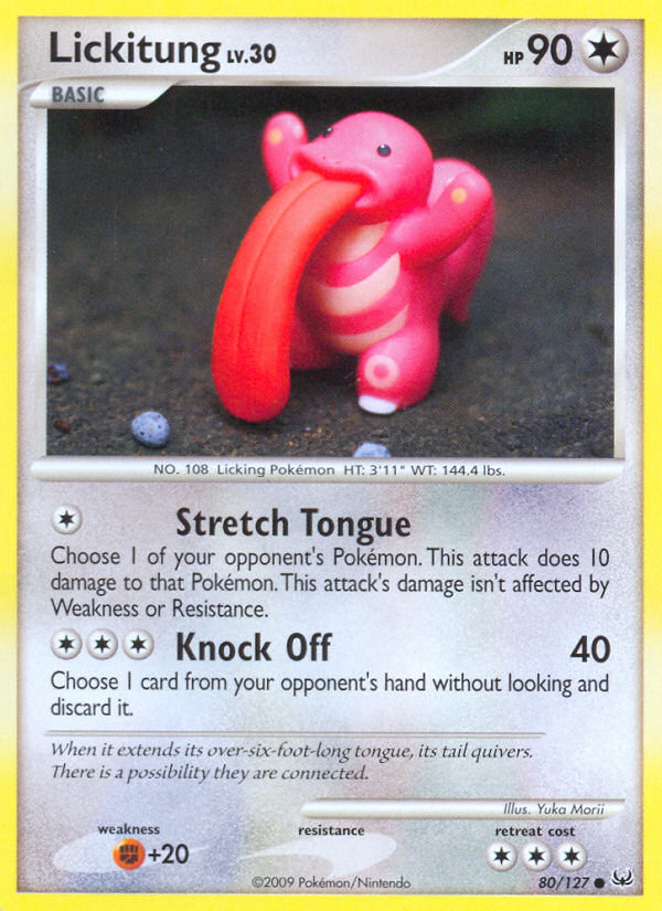 Lickitung (80/127) [Platinum: Base Set] | Gear Gaming Fayetteville