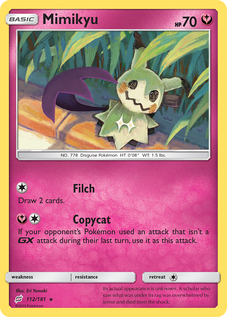 Mimikyu (112/181) [Sun & Moon: Team Up] | Gear Gaming Fayetteville