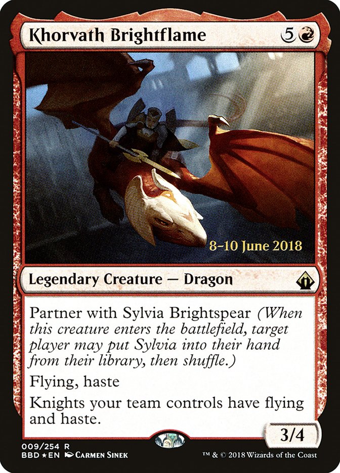 Khorvath Brightflame [Battlebond Prerelease Promos] | Gear Gaming Fayetteville