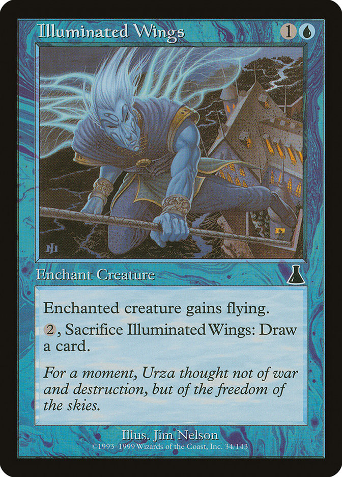 Illuminated Wings [Urza's Destiny] | Gear Gaming Fayetteville