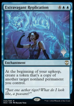Extravagant Replication (Promo Pack) [Streets of New Capenna Commander Promos] | Gear Gaming Fayetteville