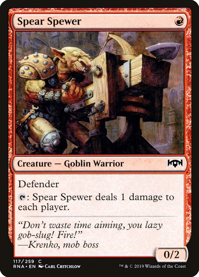 Spear Spewer [Ravnica Allegiance] | Gear Gaming Fayetteville