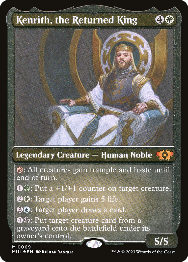 Kenrith, the Returned King (Foil Etched) [Multiverse Legends] | Gear Gaming Fayetteville