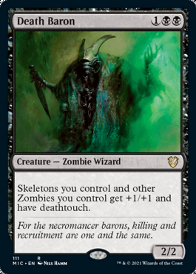 Death Baron [Innistrad: Midnight Hunt Commander] | Gear Gaming Fayetteville