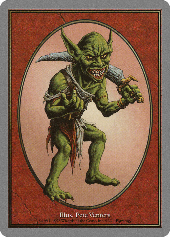 Goblin Token [Unglued Tokens] | Gear Gaming Fayetteville