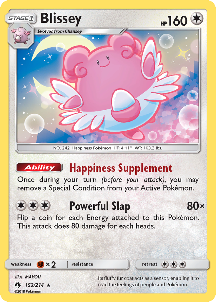 Blissey (153/214) [Sun & Moon: Lost Thunder] | Gear Gaming Fayetteville