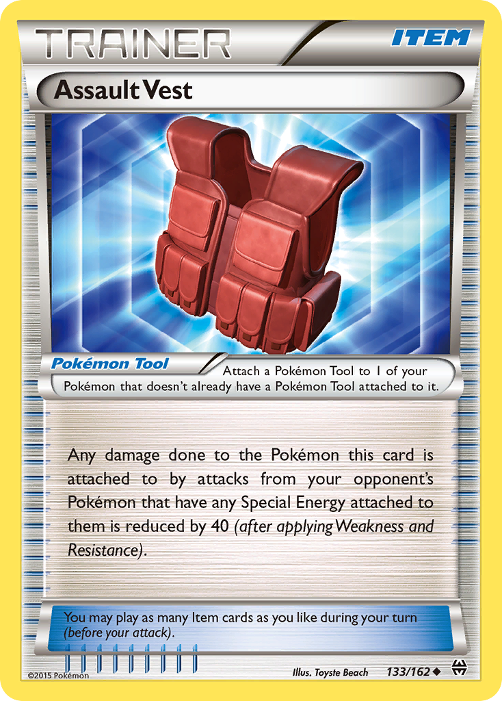 Assault Vest (133/162) [XY: BREAKthrough] | Gear Gaming Fayetteville