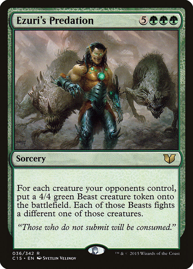 Ezuri's Predation [Commander 2015] | Gear Gaming Fayetteville