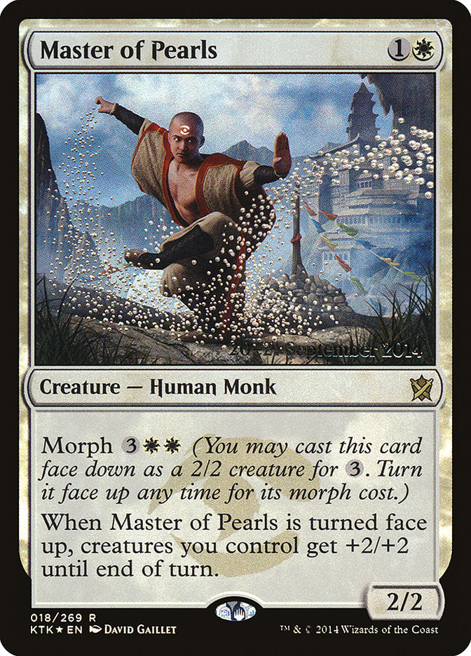 Master of Pearls [Khans of Tarkir Prerelease Promos] | Gear Gaming Fayetteville