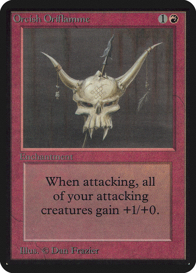 Orcish Oriflamme [Alpha Edition] | Gear Gaming Fayetteville