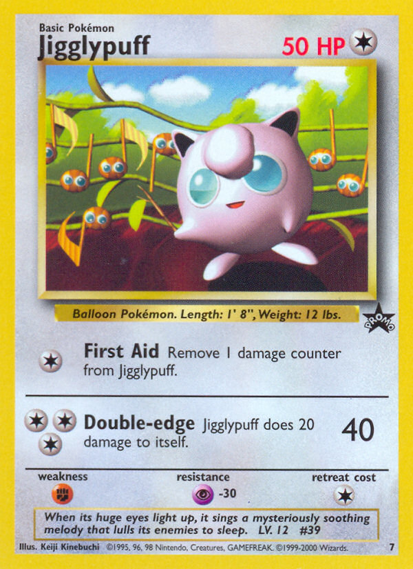 Jigglypuff (7) [Wizards of the Coast: Black Star Promos] | Gear Gaming Fayetteville