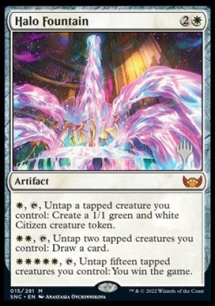 Halo Fountain (Promo Pack) [Streets of New Capenna Promos] | Gear Gaming Fayetteville