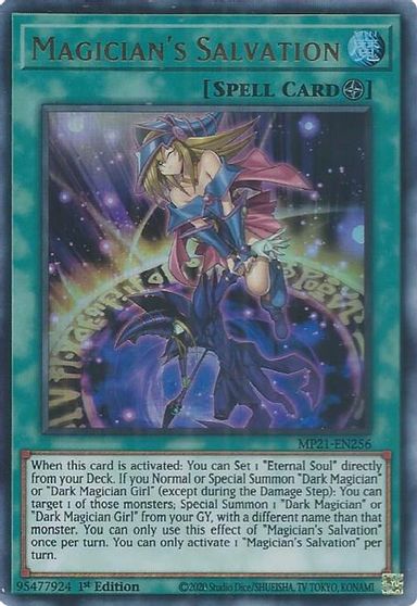 Magician's Salvation [MP21-EN256] Ultra Rare | Gear Gaming Fayetteville