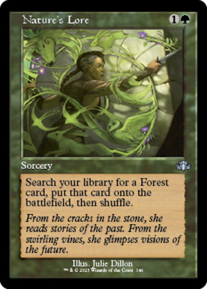 Nature's Lore (Retro) [Dominaria Remastered] | Gear Gaming Fayetteville