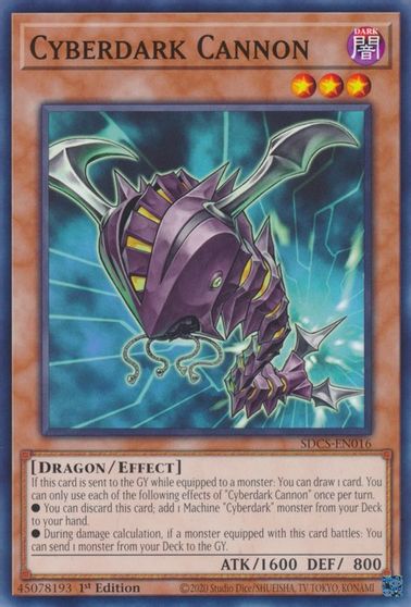 Cyberdark Cannon [SDCS-EN016] Common | Gear Gaming Fayetteville