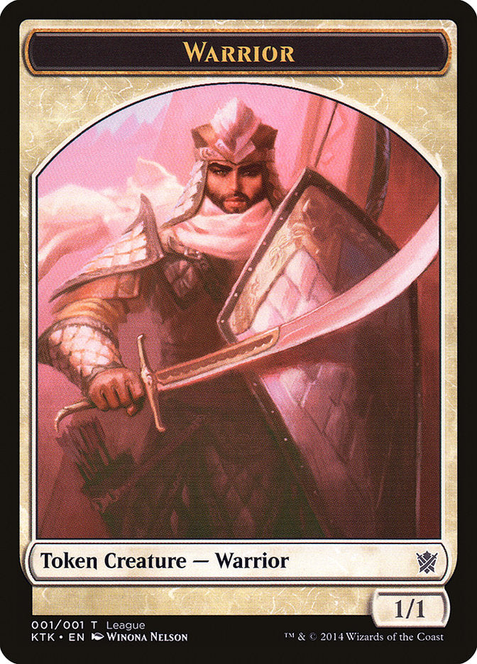 Warrior Token [League Tokens 2014] | Gear Gaming Fayetteville