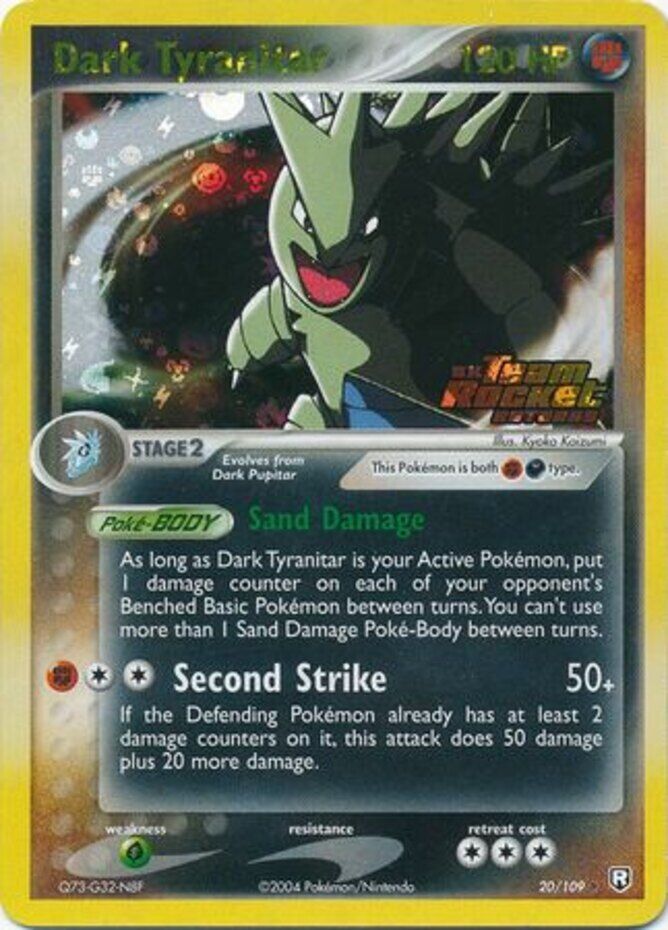 Dark Tyranitar (20/109) (Stamped) [EX: Team Rocket Returns] | Gear Gaming Fayetteville