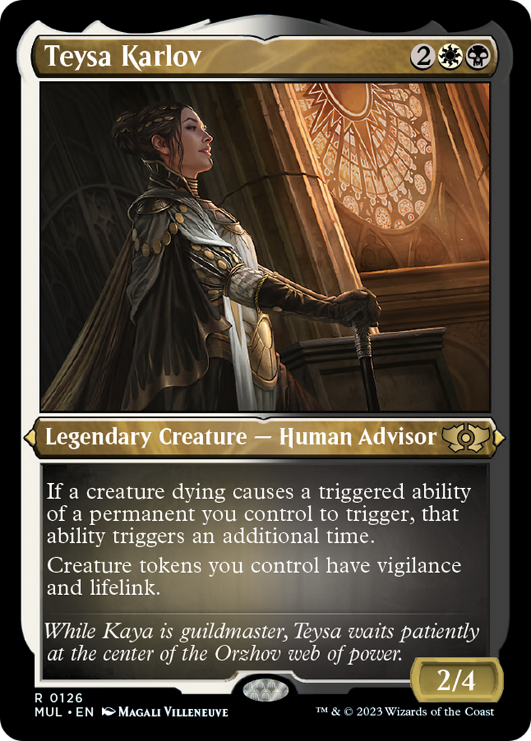 Teysa Karlov (Foil Etched) [Multiverse Legends] | Gear Gaming Fayetteville