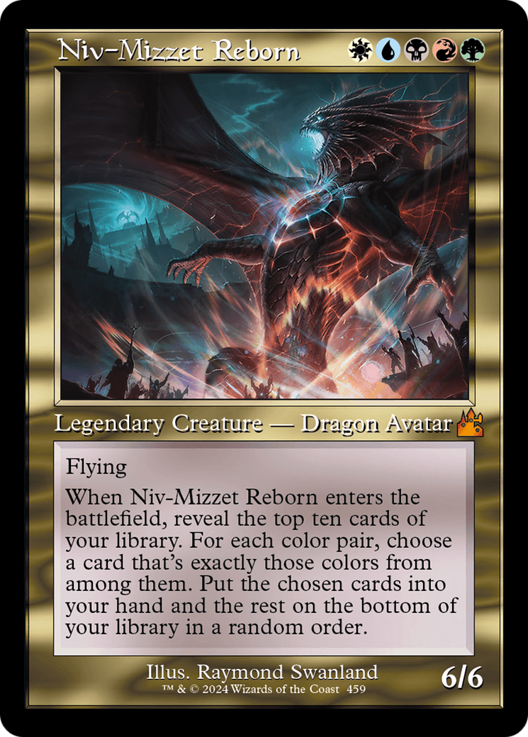 Niv-Mizzet Reborn (Retro Frame) [Ravnica Remastered] | Gear Gaming Fayetteville