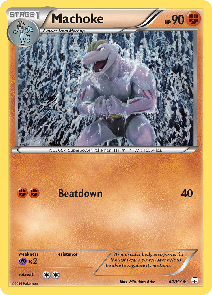 Machoke (41/83) [XY: Generations] | Gear Gaming Fayetteville